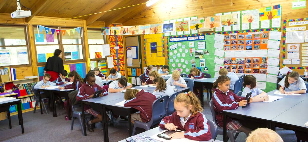 LEARNING CENTRE OF EXCELLENCE: St Joseph's Kilaben Bay prides itself on values that include justice and equity, quality and excellence, professionalism, collaboration, openness to change, respect for all and hope in the future. 