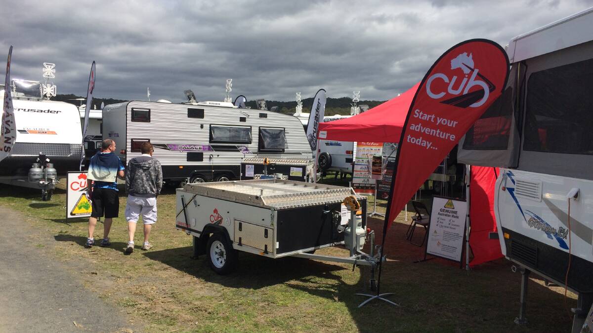 LOADS OF ATTRACTIONS: As well as caravans, there will be a huge range of 4WD, camper trailers, annexes and camping related products to see.