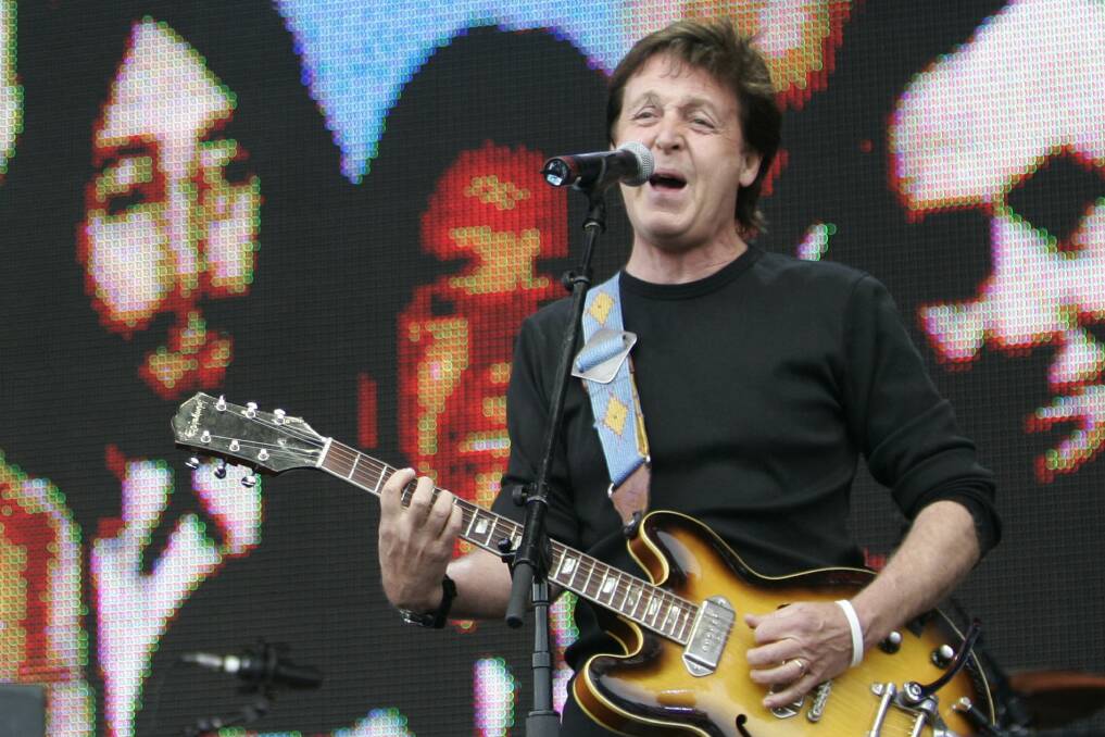 ICON: Even at 74, Paul McCartney remains an incredible showman.