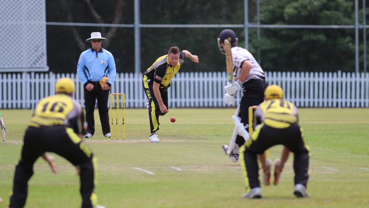 INJURED: Strike bowler Chris Dickson was a late withdrawal for Toronto before the weekend's grand final at Ron Hill Oval. Picture: David Stewart