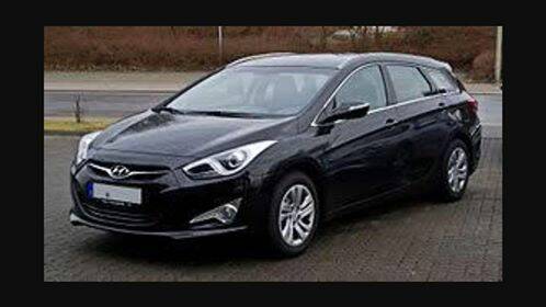 GONE: The missing Hyundai looks like this. The number plate is CNV 91U. If you see the car, report it to police. Picture: Supplied