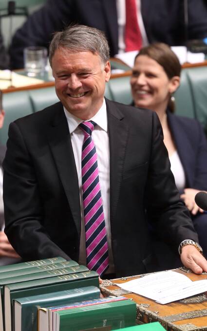 'NEW' FACE: Veteran Labor MP Joel Fitzgibbon has held the seat of Hunter for 20 years, but his electorate's boundaries has been redrawn. Picture: Andrew Meares
