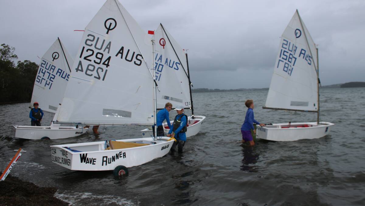 Countdown to the Optimist State Sailing titles