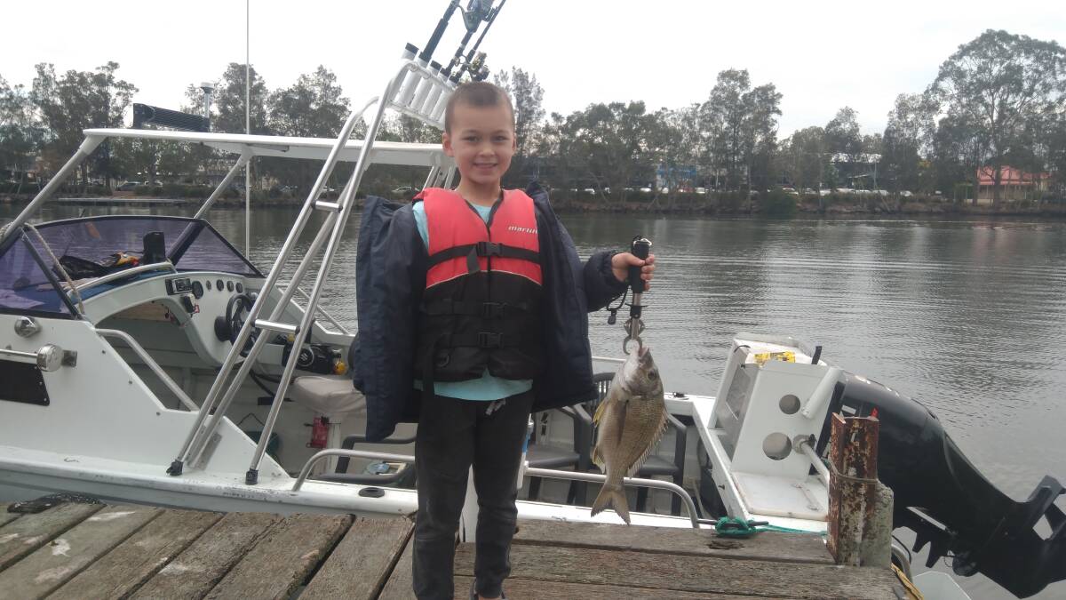 Angler, 6, has been casting rods since he was 18 months old.