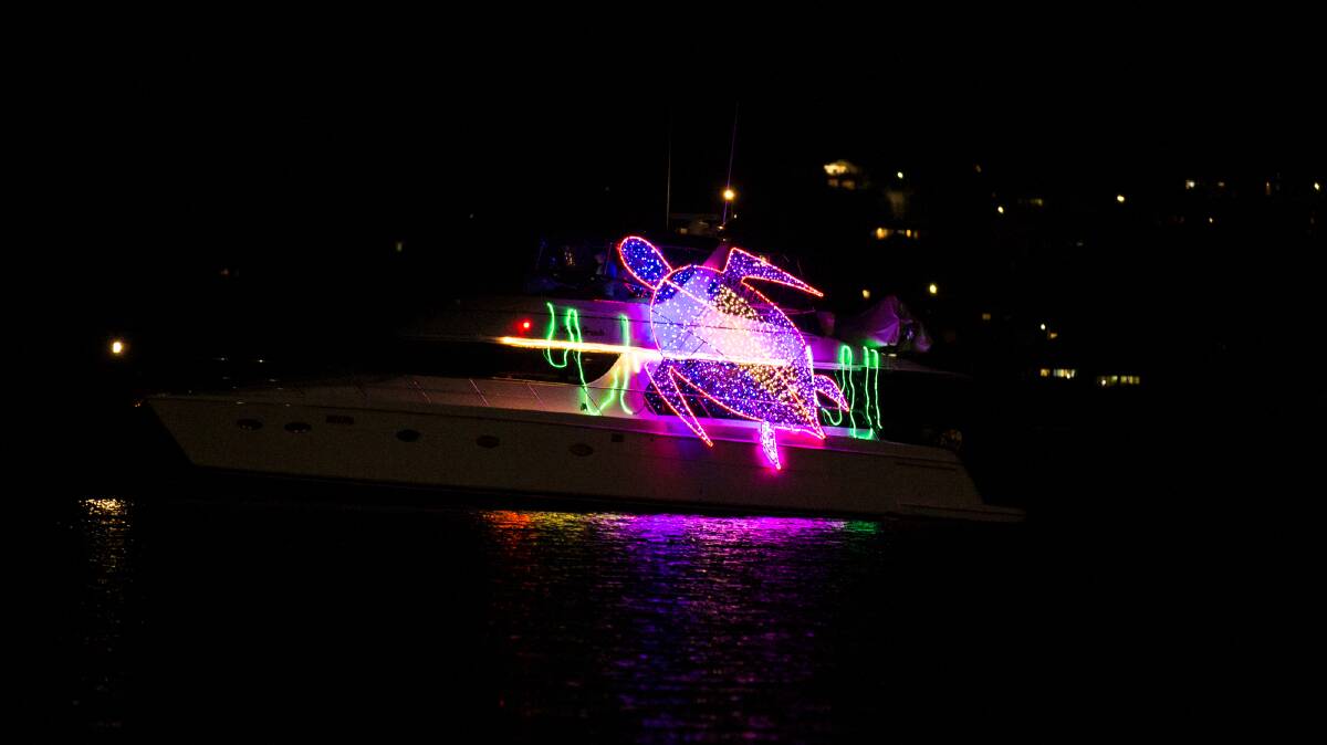 Lake Macquarie lit up in inaugural festival