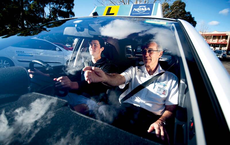 GOOD HABITS: The Safer Drivers Course comprises theoretical and practical lessons for learner drivers younger than 25. Picture: Fairfax Media
