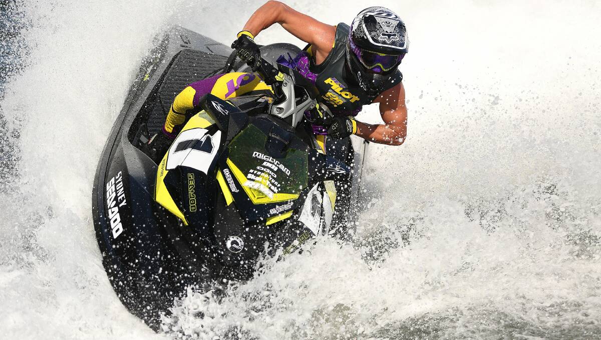 ALL DAY: The best vantage points for the jet ski races are the Eleebana foreshore and Red Bluff shared pathway. Picture: Supplied