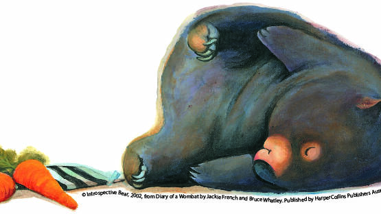 STAGE ADAPTATION: Diary of a Wombat, the multi-award winning picture book by Jackie French and Bruce Whatley, is coming to The Art House, Wyong, on April 1. Picture: Supplied