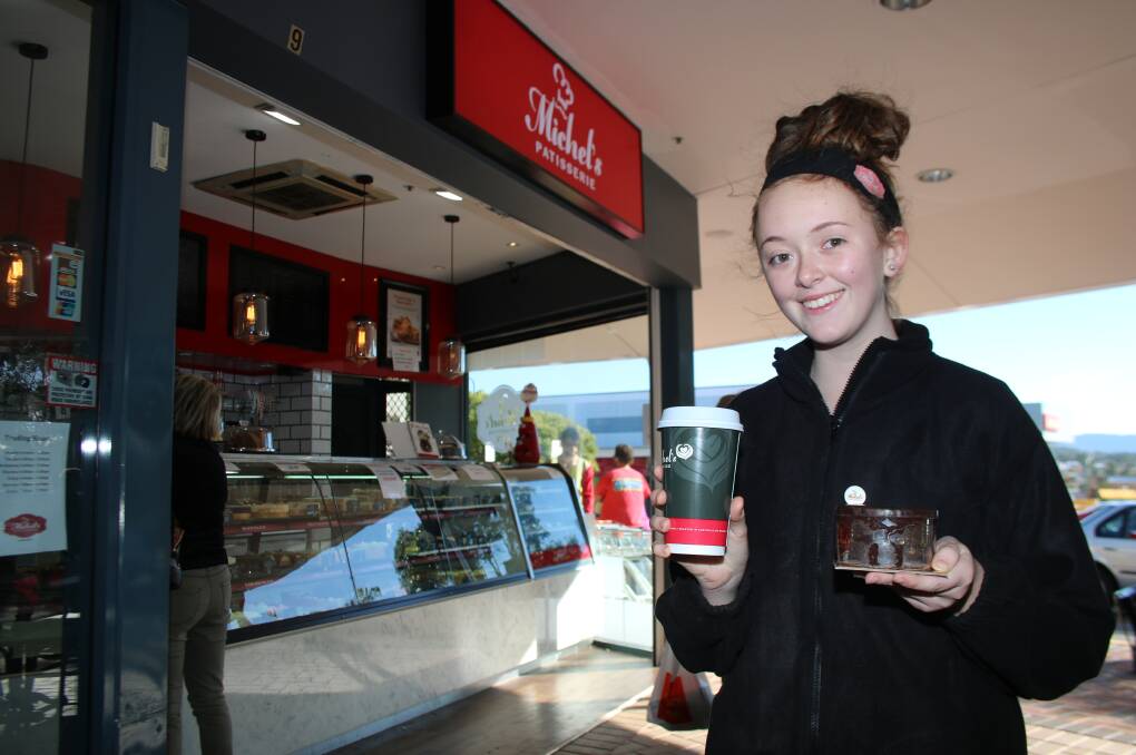 LOCAL HOPES: Cake connoisseur Claudia Smith, of Michel's Patisserie, at Toronto, this week. The popular store is a finalist in three categories of this month's Lake Macquarie Business Excellence Awards. Picture: David Stewart