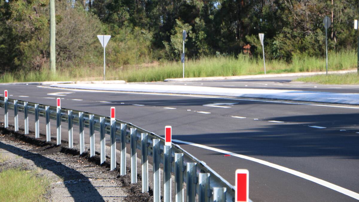 IMPROVEMENT: The completed work has boosted the safety and efficiency at the intersection of Wangi and Wilton roads. Picture: David Stewart