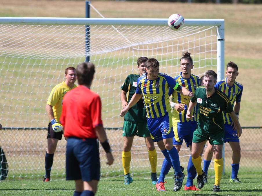 BIG JUMP: Lake Macquarie appreciate the magnitude of the challenge facing them in the NPL, but won't throw big money at the problem. Picture: David Stewart