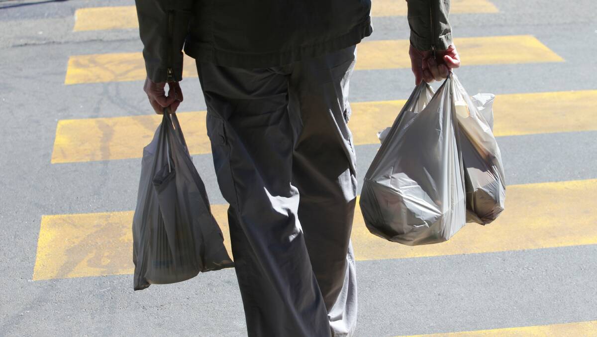 DISCUSSION: Several Local Government Areas in Australia have banned plastic shopping bags. Find out more about the campaign on Sunday at Lakelands. Picture: John Veage