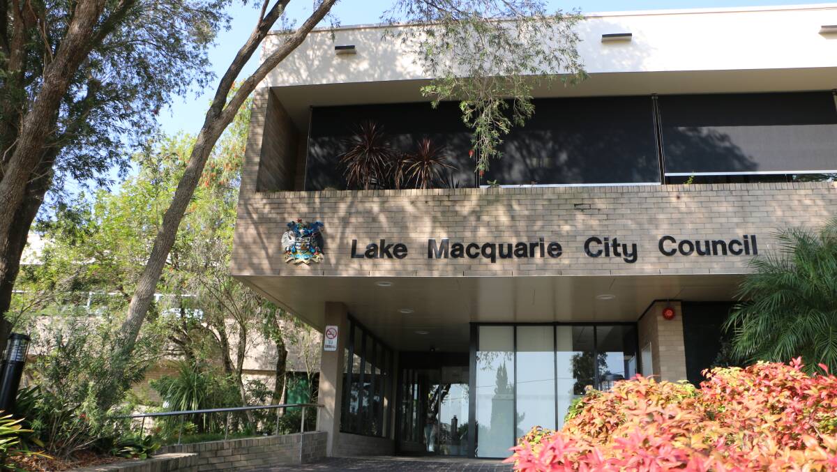 HEADQUARTERS: Lake Macquarie City Council's administration building in Speers Point will be closed on Friday. Picture: David Stewart