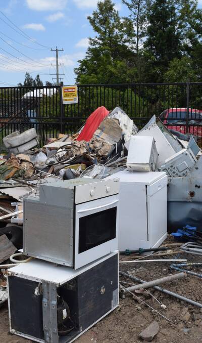 CLEAN-UP FUNDS: The grant will help council deal with illegal dumping activity, including this example on Racecourse Road, Teralba. Picture: Supplied