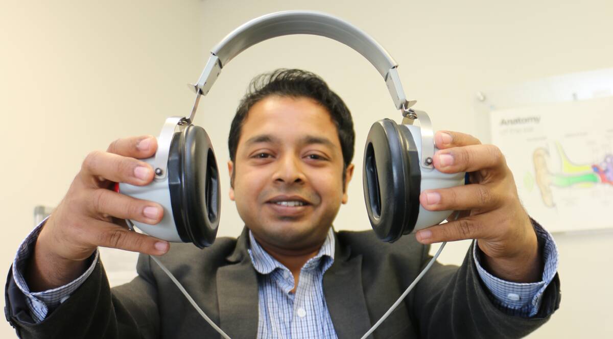 SOUND ADVICE: National Hearing Care audiologist Moosa Kutty invites locals to have their hearing tested at the Toronto clinic this week. Picture: David Stewart