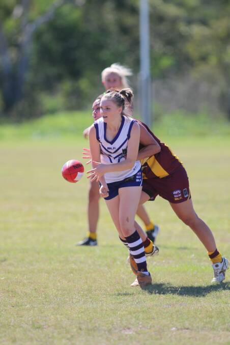 POPULAR: Black Diamond AFL Women's competition has expanded to 12 teams this season. Picture: David Stewart