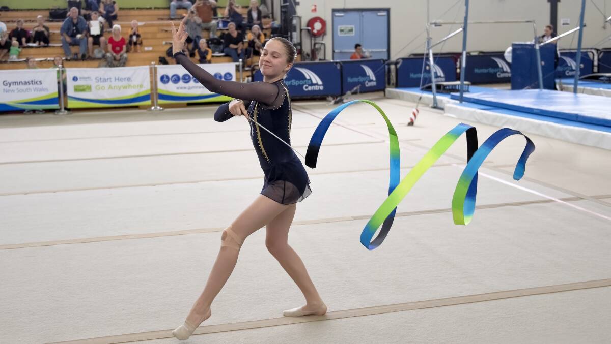 TALENT: Gymnasts will converge on Hunter Sports Centre next week. Picture: Supplied.