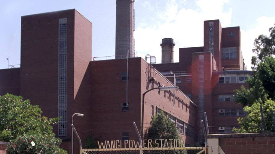 Icon: The former Wangi power station, on the shores of Lake Macquarie