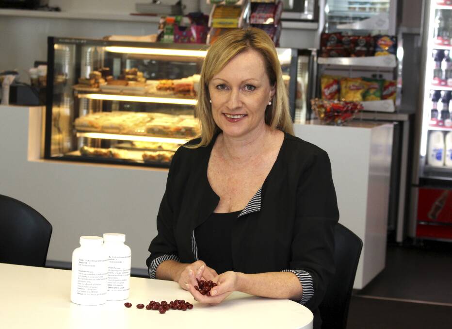 ON TRIAL: Associate Professor Lisa Wood is on the research team investigating the fruit and vegetable capsules.