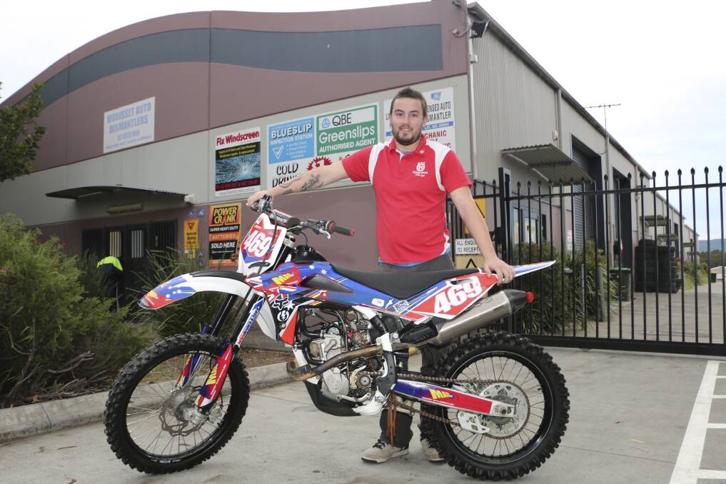 RACE RETURN: Jessie Graham is riding again thanks to support from a local business. Picture: Jamieson Murphy