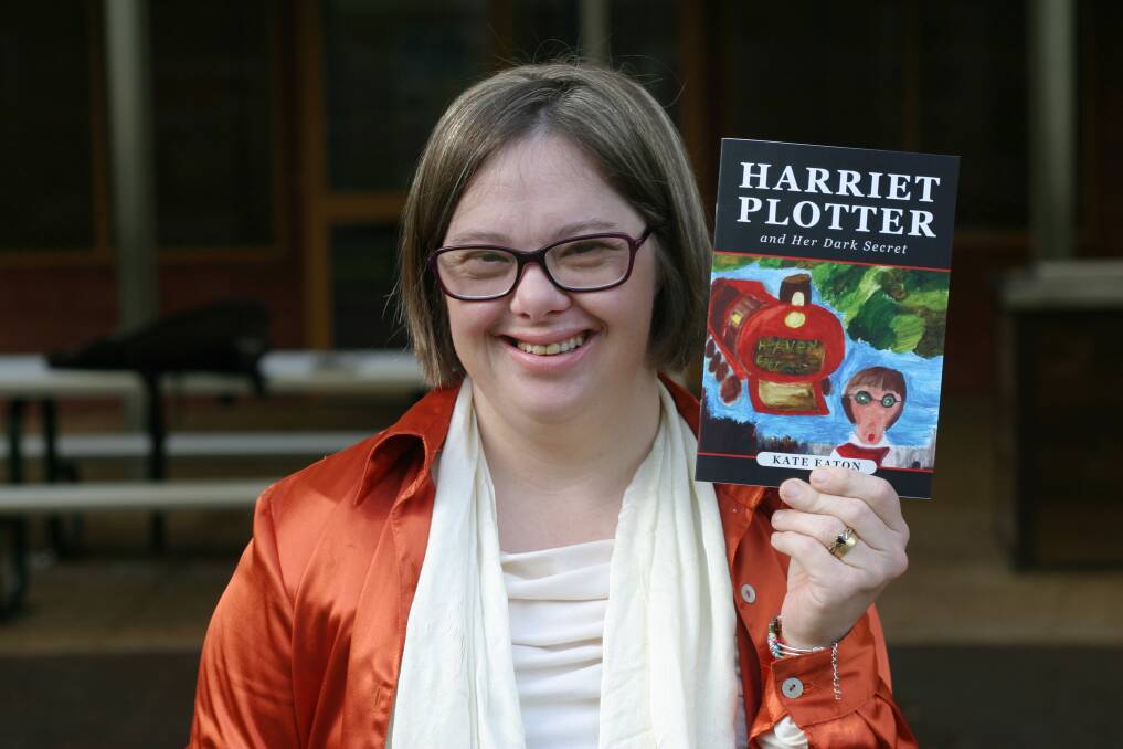 LAUNCH: First-time author Kate Eaton. Picture: David Stewart.
