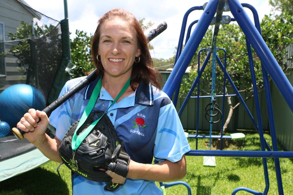 SECOND COMING: After taking a break from softball to start a family, Belinda Barnes has made a successful return to the game. Picture: Jamieson Murphy