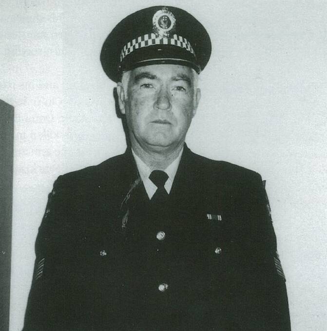 TOP COP: Sergeant Les Norris. Picture: From the book 'Iron Horse and Iron Bark'.