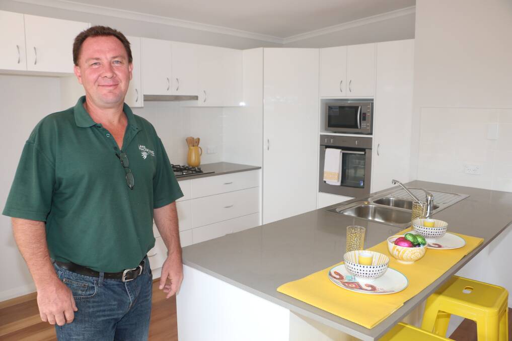 AFFORDABLE: Mr Webb said new homes at Active Lifestyle Estates Lake Macquarie start at $285,000. Picture: Jamieson Murphy