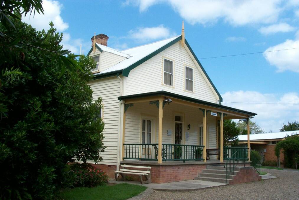 PRACTICAL WOMAN: Still standing is the 19th century house of Ellen White who helped to turn Cooranbong's fortunes around.