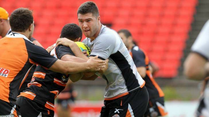 Wests Tigers young gun Curtis Sironen is set to extend his career at the joint-venture club. Photo: Jonathan Ng