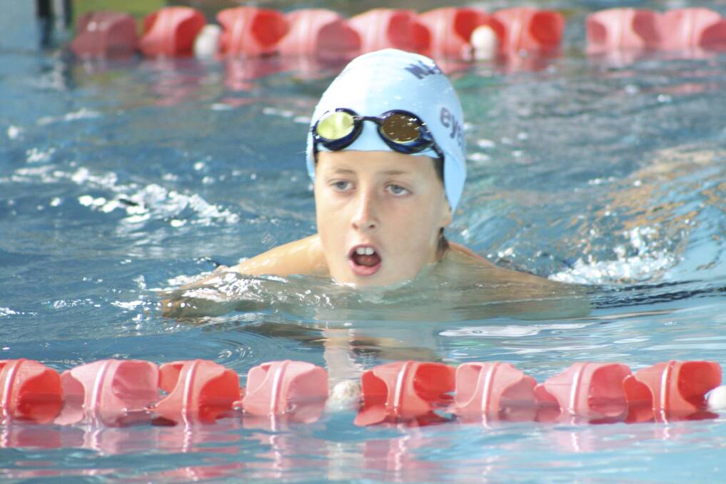 HOPEFUL: Tuggerawong Harrison Williams will compete against the best in the nation at the PSSA Australia Swimming Championship.
