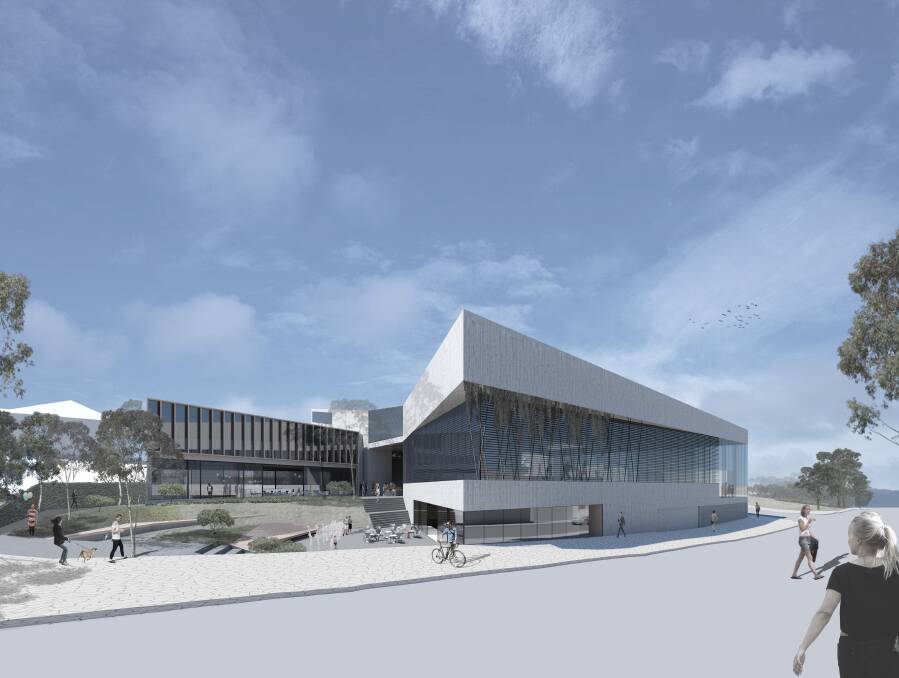 MODERN: An artist's impression of the new building. Image: Group GSA