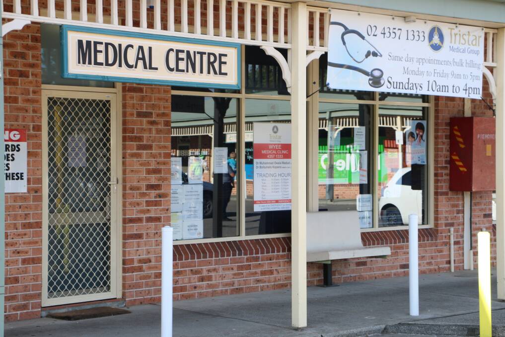 NOT AGAIN: The closed Wyee Medical Centre on Monday.Picture: David Stewart