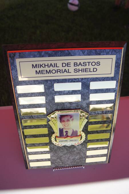 PRIZE: The Mikhail de Bastos Memorial Shield.