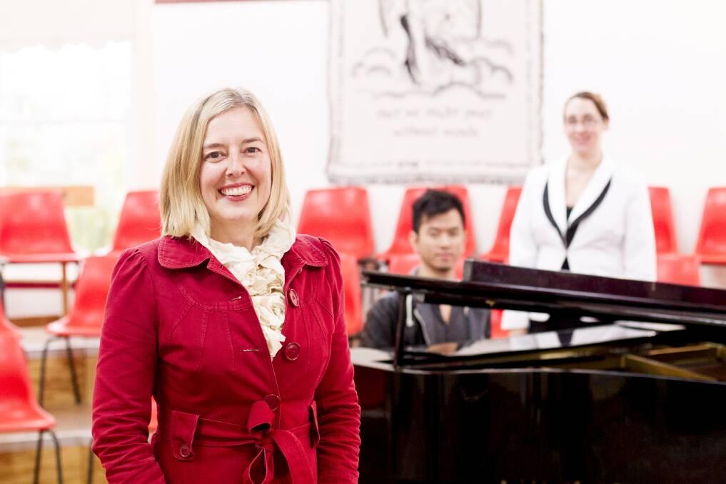 EXTENSIVE PROGRAM: Avondale Conservatorium director Aleta King. Students from the conservatorium will be among the featured performers at the concert on Sunday. Picture: Colin Chuang