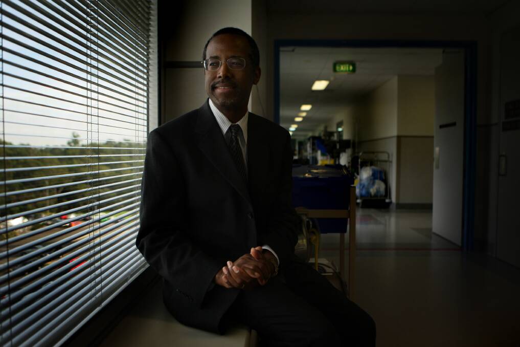 COMPELLING: Dr Ben Carson's story captivated the Avondale Memorial Adventist Church congregation. Picture: Kate Geraghty