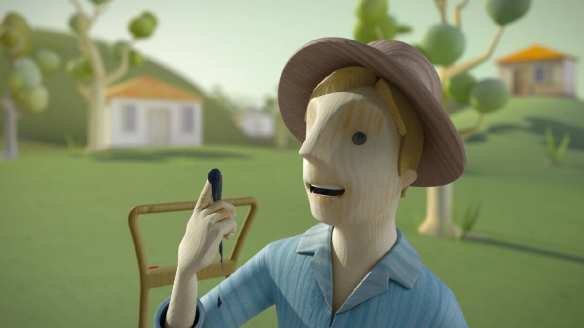 EFFECTIVE: A screenshot from the popular animation now showing at local cinemas.