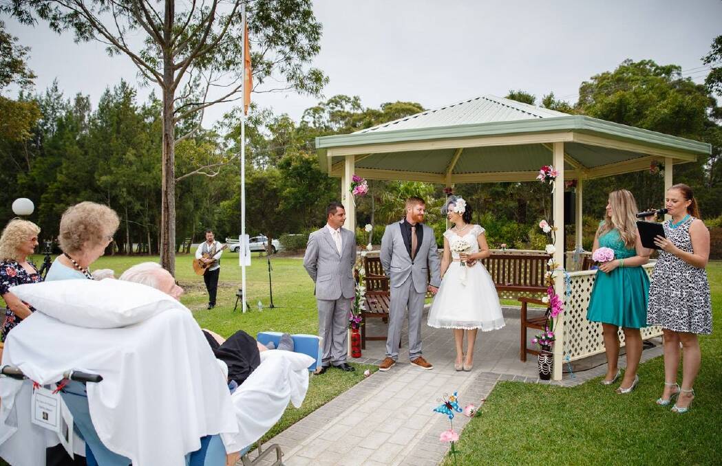 OCCASION: Mr Beevor enjoyed a front row seat. Picture: Jodie Reardon Photography