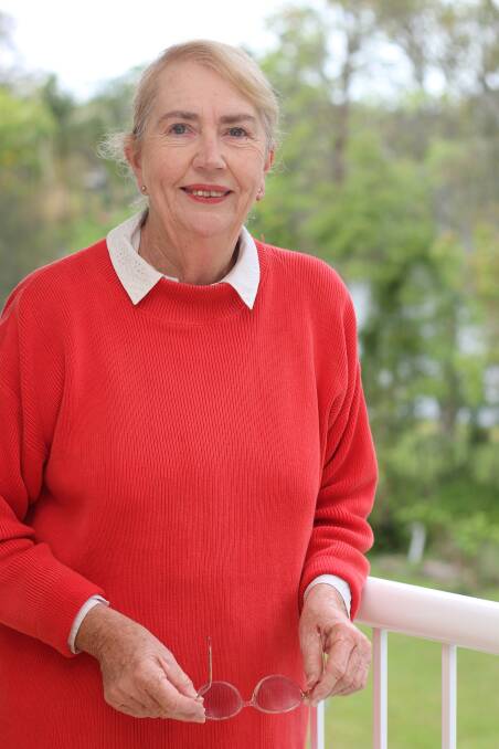REWARDING: Eve Moyes at her Dora Creek home on Tuesday. Picture: David Stewart