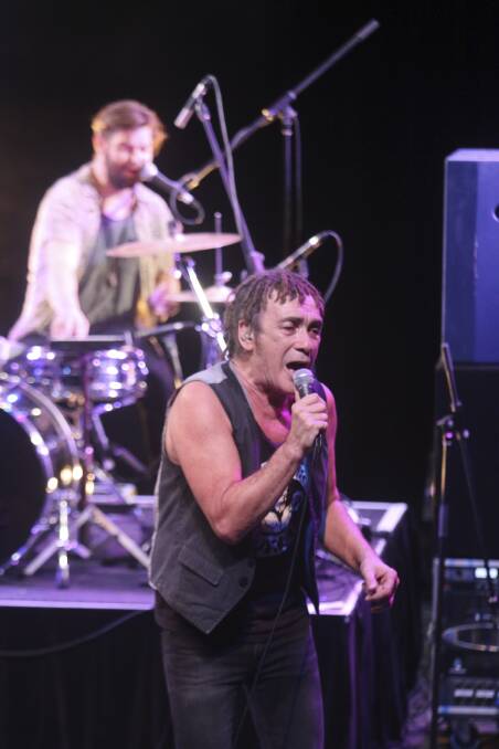 HIT MAKERS: Mark Williams fronts the band Dragon. See them on stage at Speers Point Park on Australia Day. Picture: David Stewart