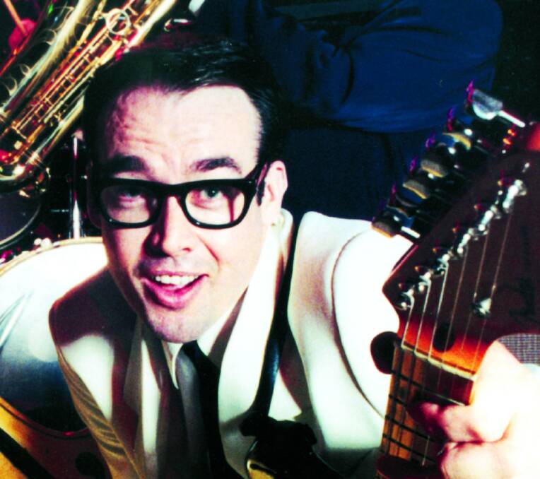 RAVE ON: Scot Robin is Buddy Holly.