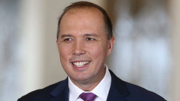 Immigration Minister Peter Dutton took exception to an article published by Fairfax Media this week. Photo: Andrew Meares