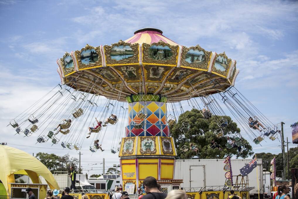 SHOW TIME: Rides at Newcastle Show.