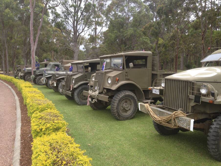 ON SHOW: A few of the vehicles that will roll into Wangi on Saturday.