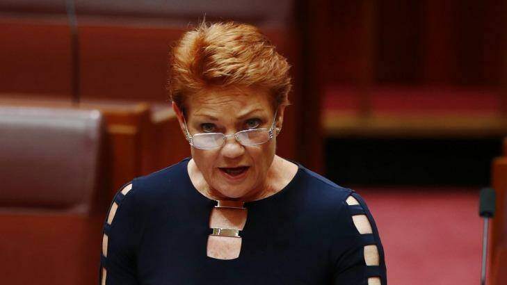 The policy is being pushed to help counter the populist appeal of Pauline Hanson's One Nation. Photo: Alex Ellinghausen