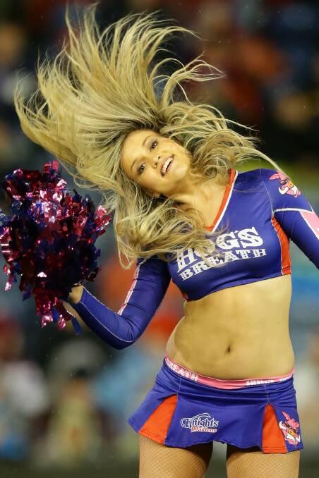 FAN FAVOURITE: Tayla Doran, is the NRL's cheerleader-of-the-year. Picture: Peter Stoop