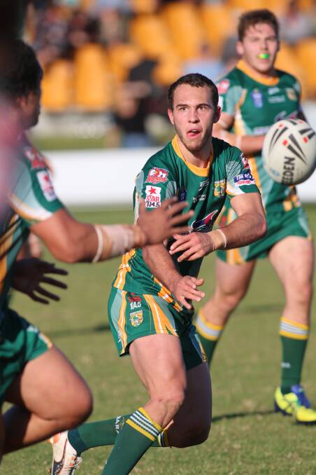 DIFFERENCE: Tyler Cornish's conversion sealed the win for the Roos. Picture: David Stewart