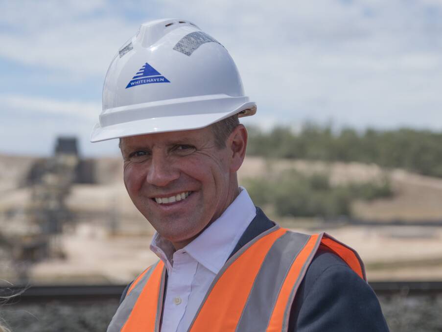 SUPPORT: NSW Premier Mike Baird backs the independent assessment of the Wallarah 2 coal mine.