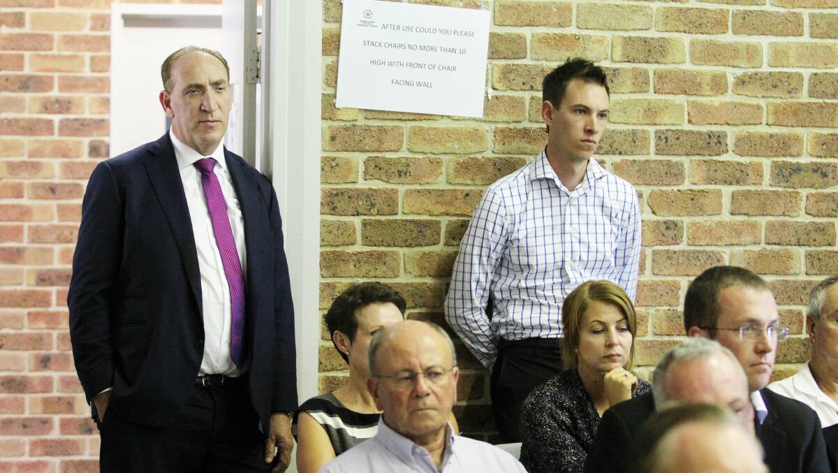 ANOTHER WIN: Developer Keith Johnson, left, said the approval would help to drought-proof Cooranbong. Picture: Max Mason-Hubers