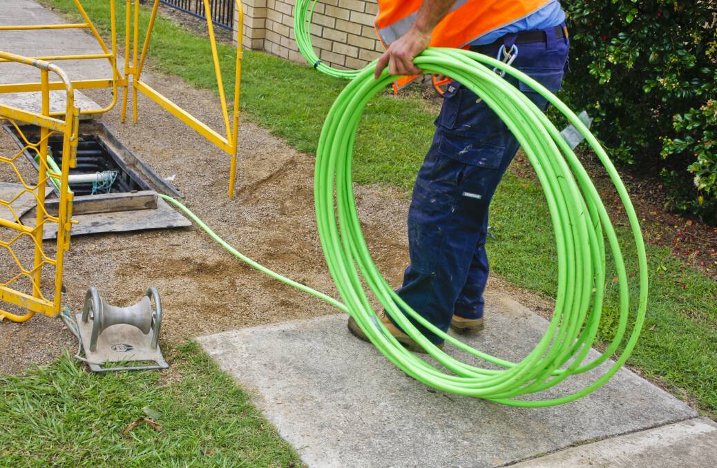 FASTER INTERNET: The NBN rollout is coming to a suburb near you. Picture: Glenn Hunt